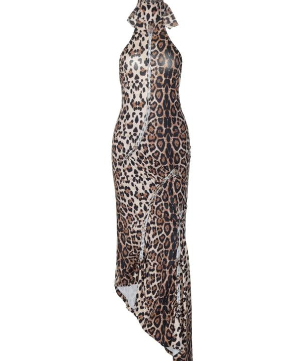 ELIZABETH™ - Sexy Backless Leopard Bodycon Dress for Parties