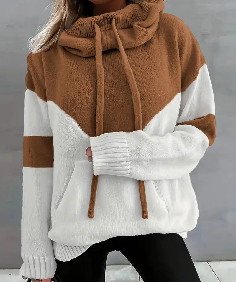 RÍONA™ - Dual-Tone Cosy Hoodie