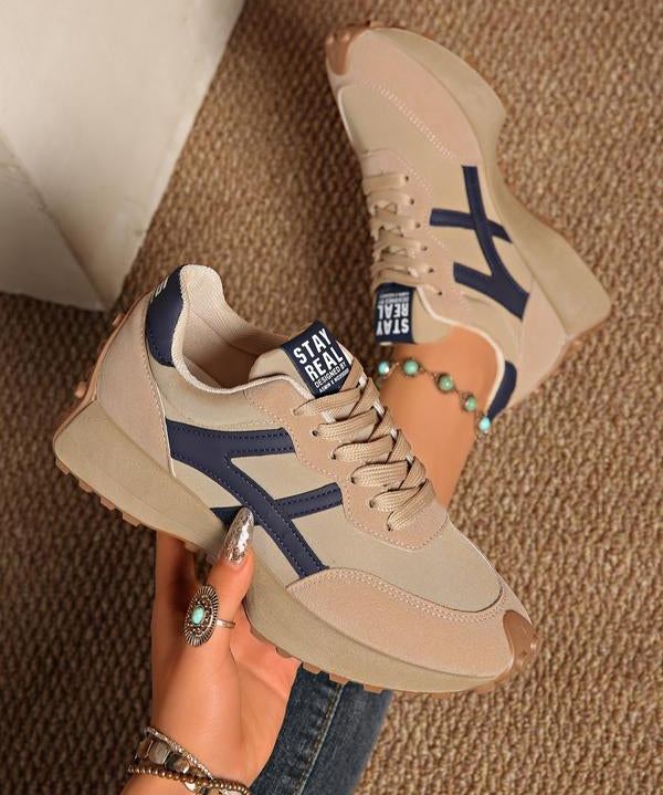 ADRIANA™ - Casual Thick-Sole Leather Sneakers for Everyday Comfort