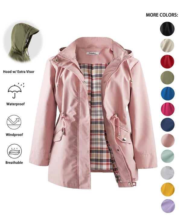 DENA™ - Lightweight Hooded Trench Coat for Casual Outings