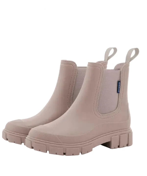 NESSA™ - Women’s Fashionable Ankle Boots Solid Color Waterproof Non-Slip