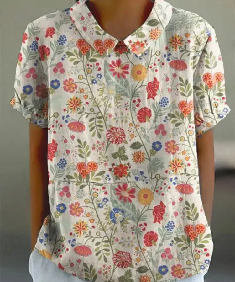 MARLENE™ – Vintage Print Shirt