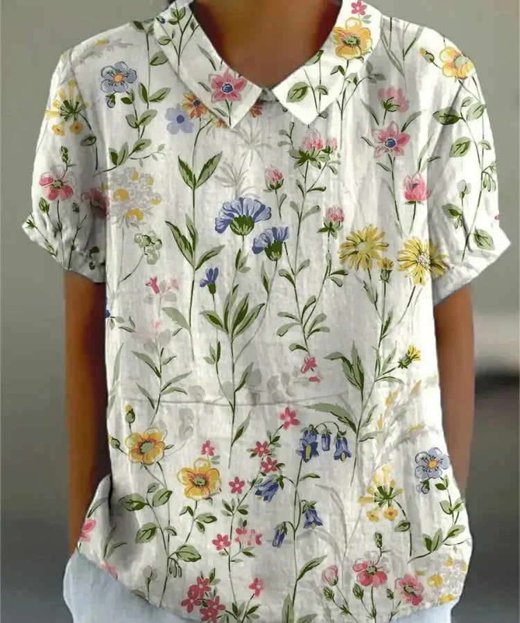 MARLENE™ – Vintage Print Shirt