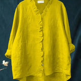 ELINE LINEN BLOUSE