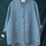 ELINE LINEN BLOUSE