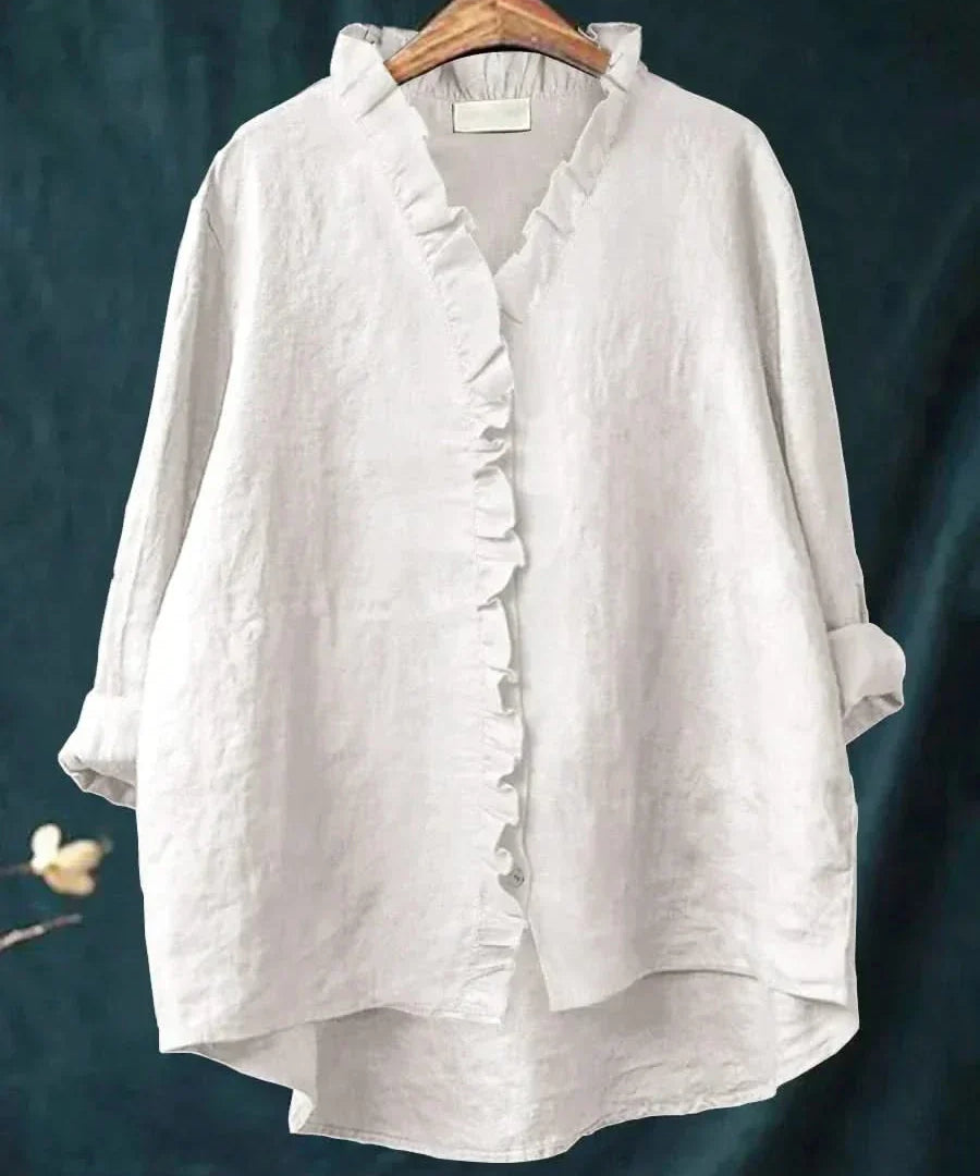 ELINE LINEN BLOUSE