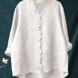 ELINE LINEN BLOUSE