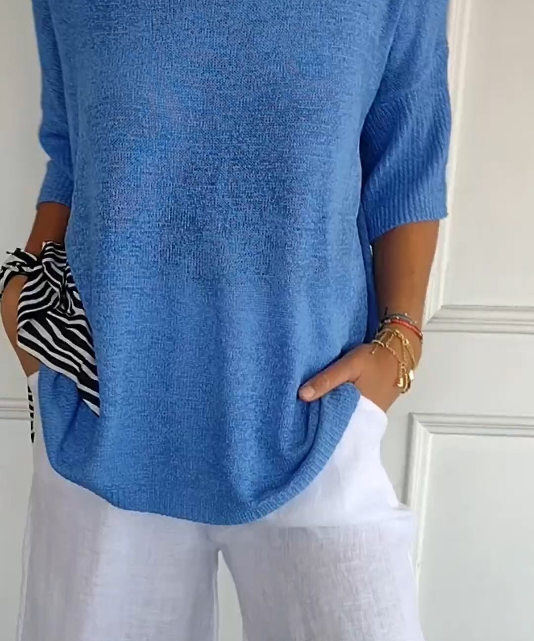 LAUREN™ - Casual V-Neck Top