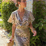 FLORENCE COPPER MIDI DRESS