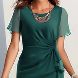 CLARISSE SOFT FLOW WAIST DRESS