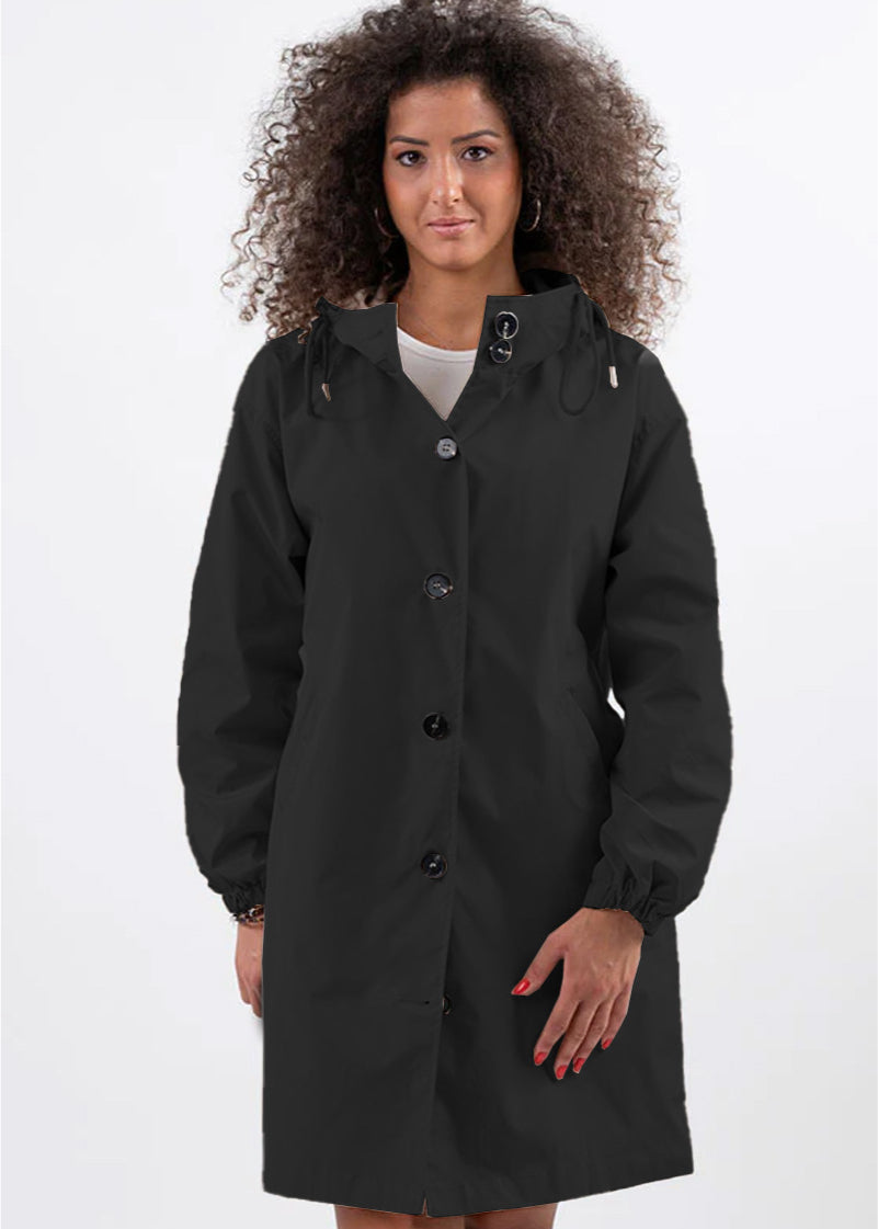 BARBARA™ | Oversized Water-Resistant Windbreaker