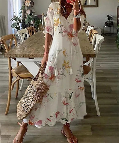 CASSIA™ - Boho Tummy Coverage Dress