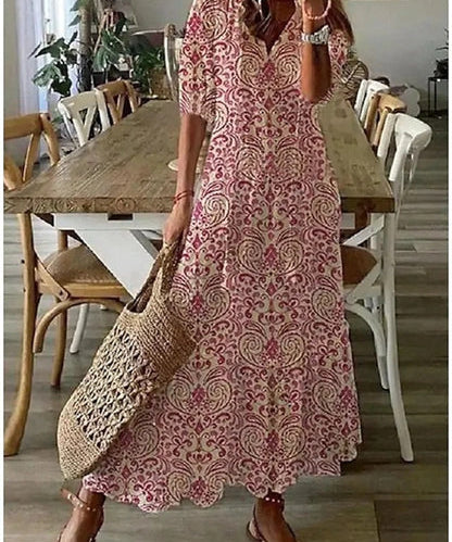 CASSIA™ - Boho Tummy Coverage Dress