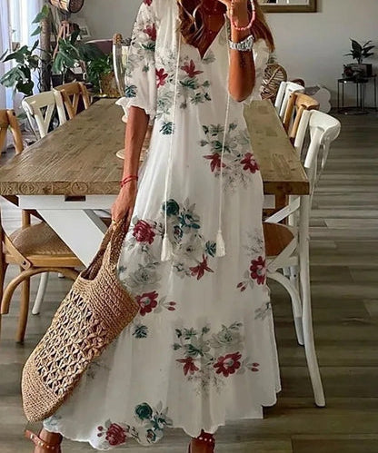 CASSIA™ - Boho Tummy Coverage Dress