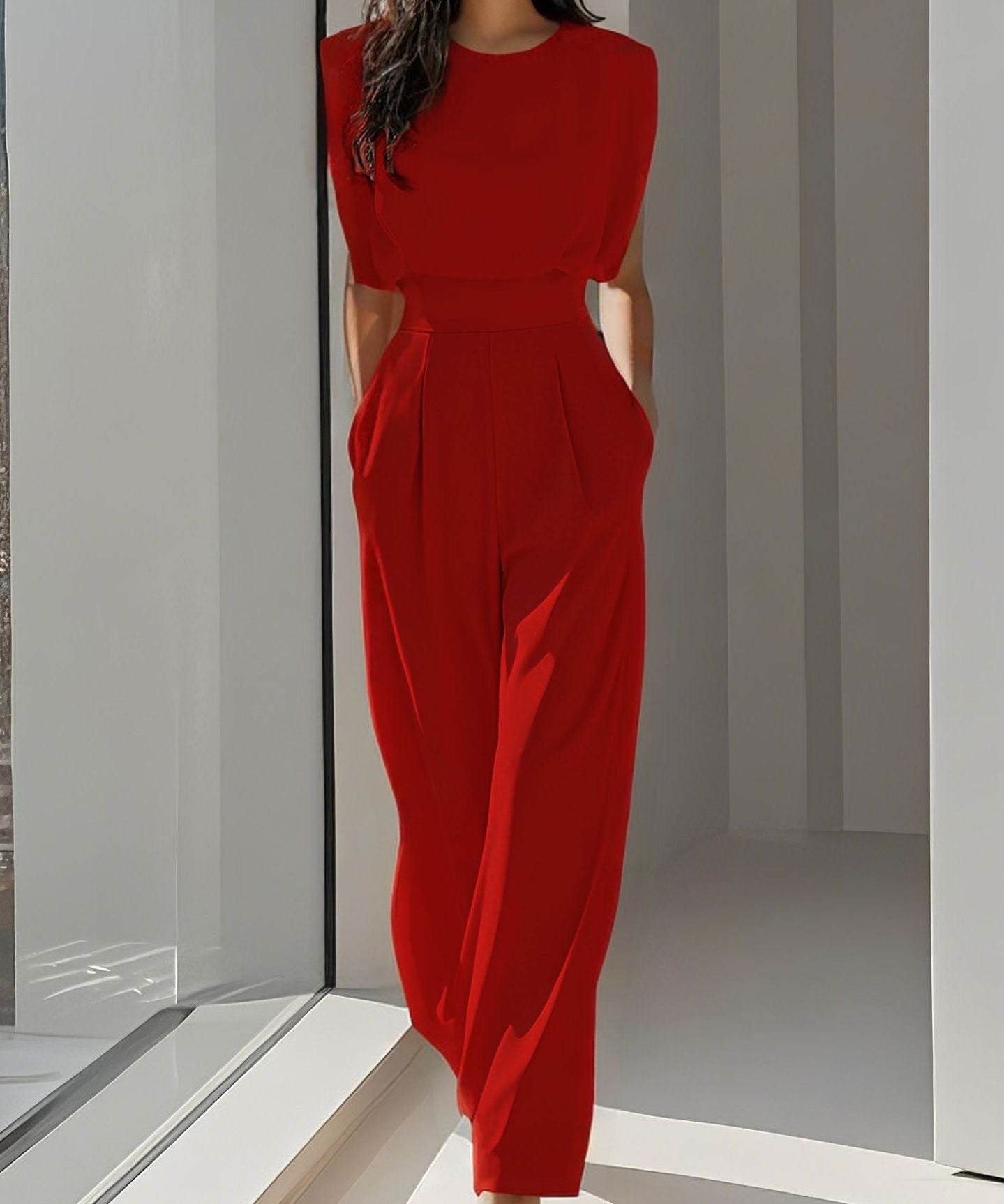 PAQUITA™ - Elegant Sleeveless Summer Jumpsuit